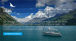 Desktop Screenshot of engadin-segeln.ch